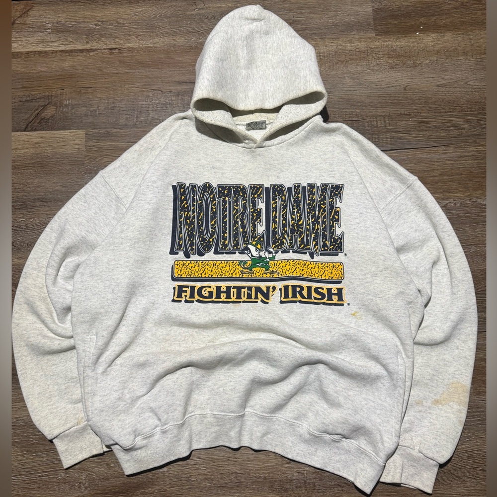 Vtg‎ 90s Notre Dame Hoodie